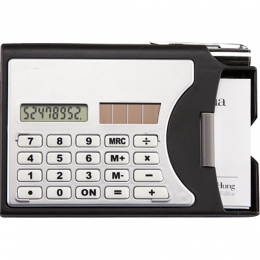 Calculadora wallet CT1630 calculadora 8 digitos tarjetero bolígrafo pluma batería solar cuentas regalo oficina escritorio promocional mayoreo regalo ejecutivo personalizado grabado laser serigrafia