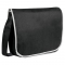 Portafolio milenium SIN095 espacio para laptop guarda tarjetas bolígrafo documentos bolso maletín negro non woven oficina promocional mayoreo regalo ejecutivo impresion serigrafia bordado