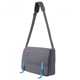Portafolio owen SIN940 porta laptop organizador aditamiento para trolley bolsa lateral bolso maletín gris poliester promocional mayoreo regalo ejecutivo impresion serigrafia bordado