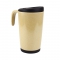 Taza amia TAZ016 fibra de arroz silicón 16 onzas taza de 85 x 155 cm vaso bebida cocina cafe te promocional mayoreo regalo ejecutivo impresión serigrafia grabado en arena sand blas termocalca