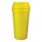 Termo nova TT09 taza cilindro válvula de seguridad termo plástico 450 ml transportar bebidas cafe agua termico promocional mayoreo regalo ejecutivo impresión serigrafia tampografia