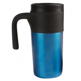 Termo sevier TMPS85 taza vaso válvula seguridad doble pared cilindro acfero inoxidable metálico 325 ml transportar bebidas cafe agua termico promocional mayoreo regalo ejecutivo impresión serigrafia tampografia grabado laser