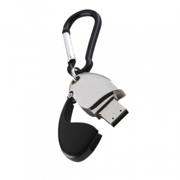USB sting 4 GB USB007 estuche carabina gancho para colgar dispositivo almacenamiento memoria metal computo promocional mayoreo regalo ejecutivo impresión serigrafia tampografia grabado laser