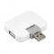 HUB cuatro puertos usb, cable usb, cargador, memoria,