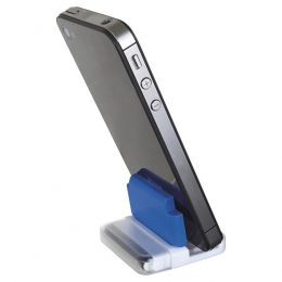 SOPORTE BRESSOL Soporte para smartphone con limpia pantallas porta celular sujetador de celular accesorio de smarphone regalo ejecutivo promocional