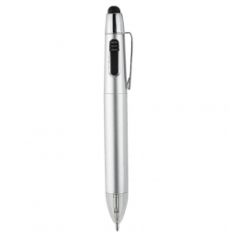 Bolígrafo 3 en 1 mirkos SH1725 pluma touch screen dos tintas Mecanismo pulsador regalo ejecutivo mayoreo promocional serigrafia escritura
