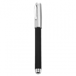 Bolígrafo roller ball RQ1002 pluma con tapon terminado rubber estuche escritura profesional regalo ejecutivo personalizado grabado laser promocional mayoreo