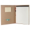 carpeta skin m80230 eco-friendly biodegradable ecologia reciclable ecologica beige naturaleza cuidado ejecutivo guardar documentos oficina secretarias asistentes administrativo regalo souvenir gerentes estudiantes promocionales personalizado serigrafia
