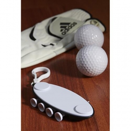 Set Golf Tees glf-11 deportes marcadores de pelota tees carabina blanco negro pelotas set promocionales regalo ejecutivo serigrafia