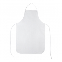 Mandil para cocina KTC003 delantal blanco de algodón faldal cernedero protector anti manchas prenda de cocina cheff cocinero comida amas de casa accesorio promocional mayoreo impresion serigrafia bordado