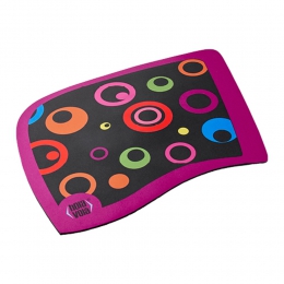 Mouse pad wavy HV-TE-003 tapete para mouse raton computadora laptop tecnología accesorio computo electrónica antiderrapante estudiantes escuela trabajo regalo ejecutivo promocional mayoreo hola vola