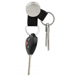 Llavero arkadi M3500 argolla 2 arillos estuche especial guardar y colgar llaves llavero metalico  circular regalo ejecutivo personalizado grabado laser promocional mayoreo