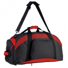 Maleta travel SIN028 mochila valija porta equipaje maletero poliester bolsa principal fronta lateral asa para colgar en los hombros viaje campamento deportiva gimnasio gym promocional mayoreo regalo ejecutivo bordado