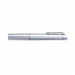 lampara 1 leds luz blanca baterias de boton linterna luz apagón herramientas blanco plata plástico promocionales regalo ejecutivo serigrafia lam300