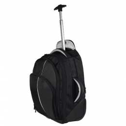 Mochila trolley valkhof SIN173 maleta valija porta equipaje maletero poliester bolsa guarda laptop espalda acojinada viaje campamento deportiva gimnasio gym promocional mayoreo regalo ejecutivo bordado serigrafia