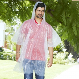 impermeable grisel transparente blanco plástico lluvia torrencial aguacero charcos nublado promocionales regalo ejecutivo  imp 001   serigrafia vinil hombre mujeres jovenes